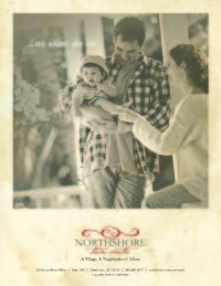Northshore Town Center in Knoxville Tennessee--series of three print ads